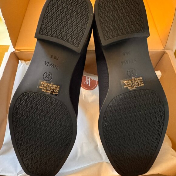 VIVAIA Women Square-toe Water Repellent Ankle Boots (Ryan Pro) Navy Size 7.5 US - Picture 4 of 7